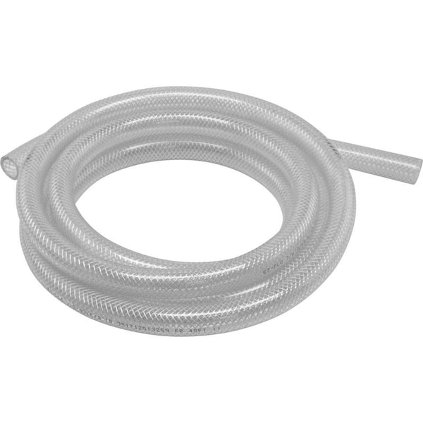 Ez Flo EZ FLO 1/4 in. D X 1/2 in. D X 20 ft L PVC Braided Tubing 98625 - main